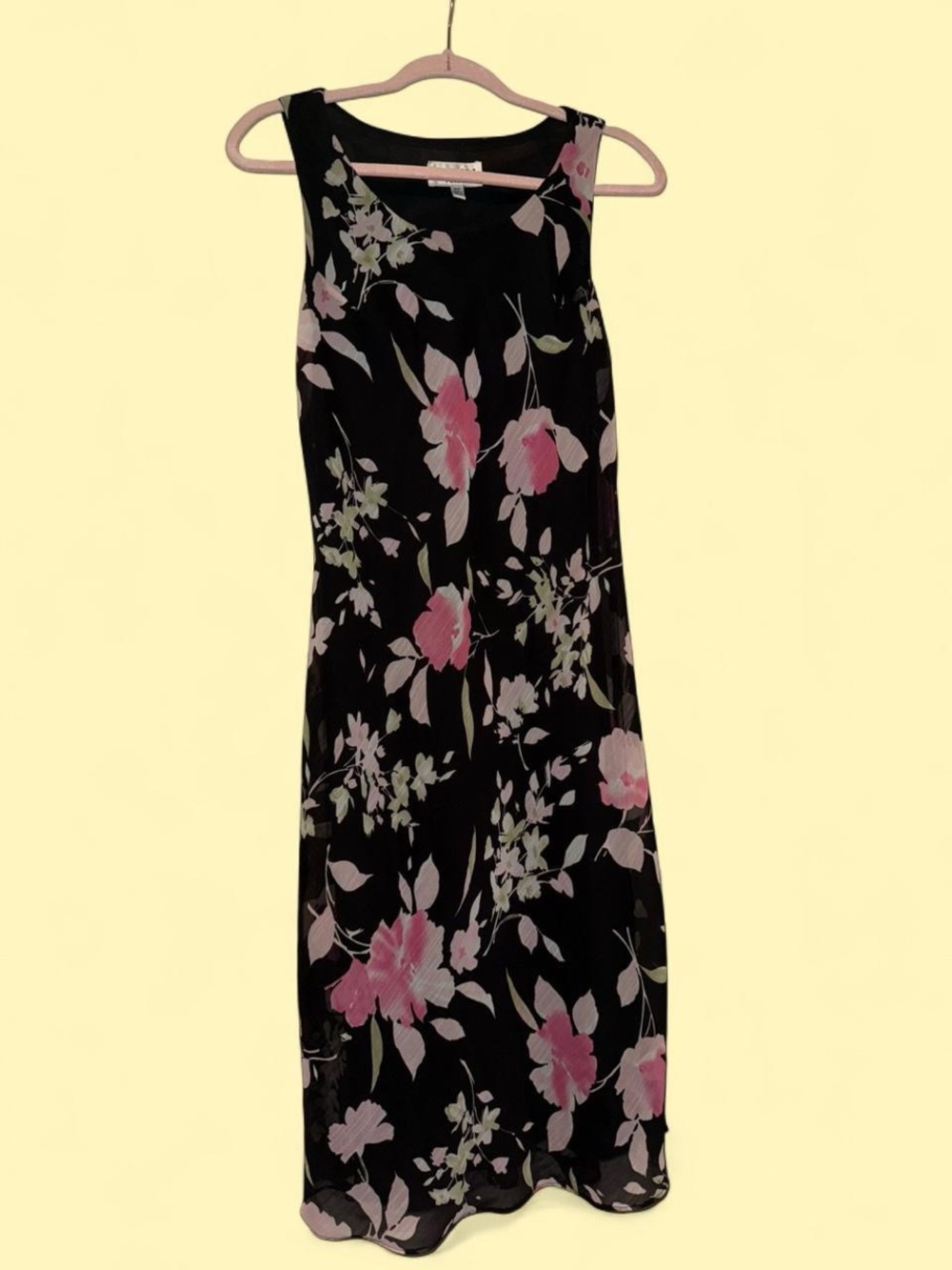 Y2K floral midi dress